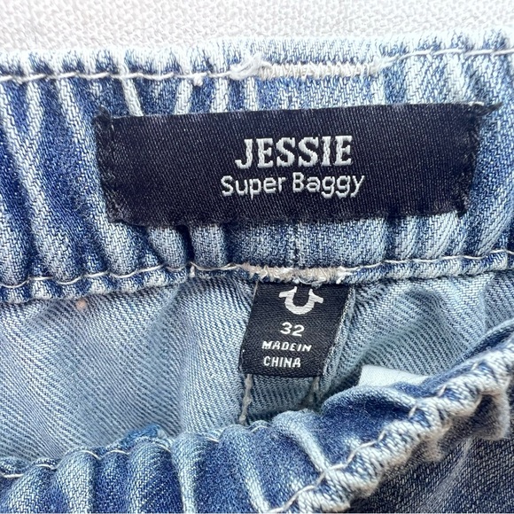 True Religion Jessie super baggy Cargo Jeans Sz 32 RARE! - Picture 6 of 13